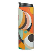 Moderne Kunst Mitte des Jahrhunderts, Vertikaler N Thermosbecher (Nach rechts gedreht)