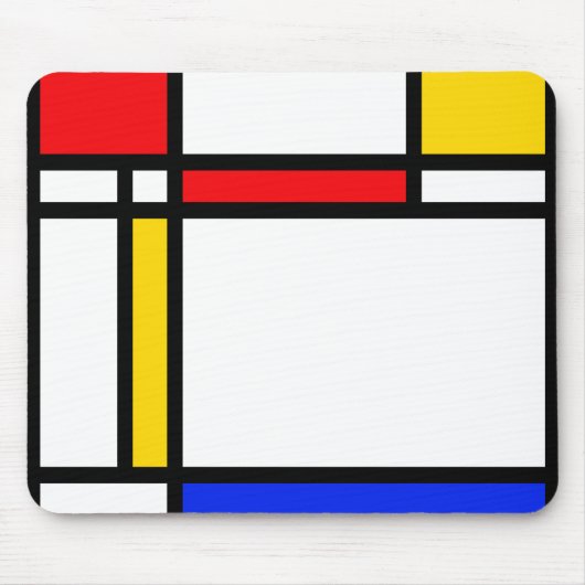 Moderne Kunst Mousepad (Vorne)