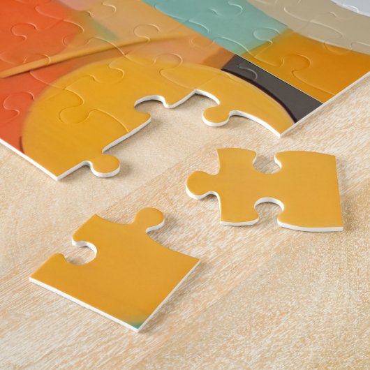 Moderne Kunst, Name und Text Puzzle (Seite)