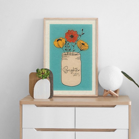 Moderne Kunst oder dekoratives Papierposter Poster