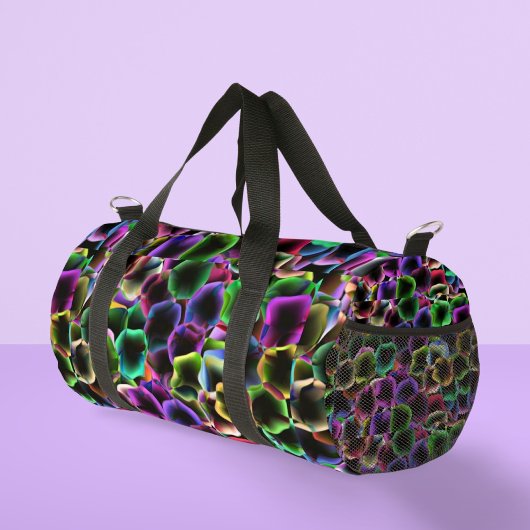 Moderne Kunst Petunias Print Cut Sew Bag Duffle Bag