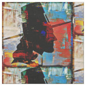 Moderne Kunst Pilgrim Stoff (Nahaufnahme)