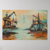 Moderne Kunst Poster (Vorne)