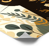 Moderne Kunst Poster (Ecke)