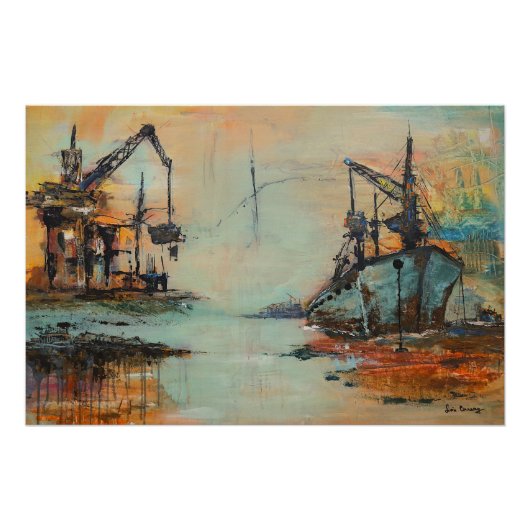 Moderne Kunst Poster (Vorderseite)