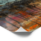 Moderne Kunst Poster (Ecke)