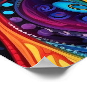 Moderne Kunst Poster (Ecke)