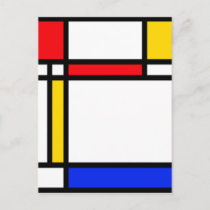 Moderne Kunst Postkarte