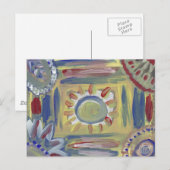 Moderne Kunst Postkarte (Vorne/Hinten)