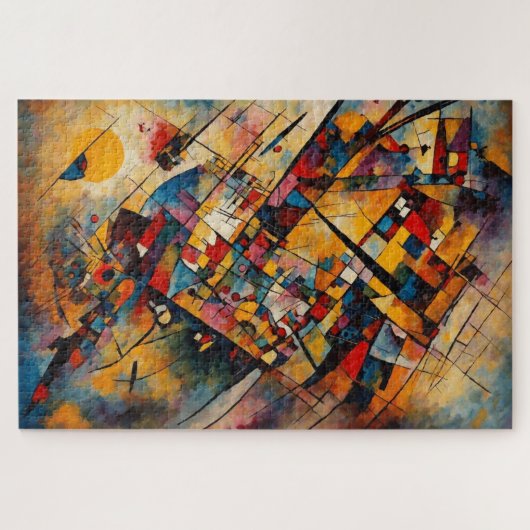 Moderne Kunst Puzzle (Horizontal)