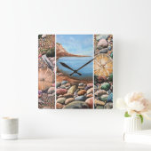 MODERNE KUNST QUADRATISCHE WANDUHR (Zuhause)