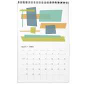 Moderne Kunst - Retro Kalender (Mär 2026)