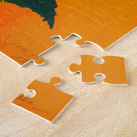 Moderne Kunst Rosenmalerei Puzzle (Seite)