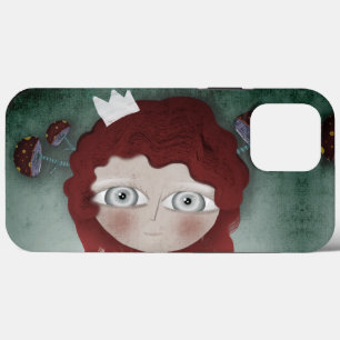 Moderne Kunst rothaarige weiße Kronenprinzessin ri Case-Mate iPhone Hülle