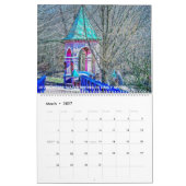 Moderne Kunst rund um uns lustig anpassbar Kalender (Mär 2027)