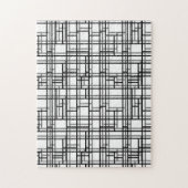 Moderne Kunst Schattenraster Puzzle (Vertikal)