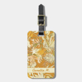 Moderne Kunst und Moderne Kunst aus dem tropischen Gepäckanhänger (Vorderseite vertikal)