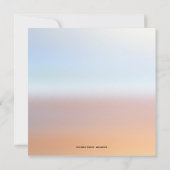 Moderne Kunst Weinverkostung Einladung (Rückseite)