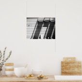 Moderne Kunst Wing Chicago Poster (Küche)