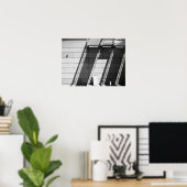 Moderne Kunst Wing Chicago Poster (Heimbüro)