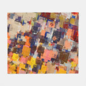 Moderne Kunst zeichne. Digitale Texturtapete. Kuns Fleecedecke (Vorderseite (Horizontal))