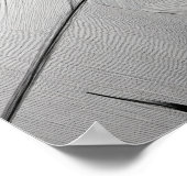 Moderne Kunst Zeichne Minimalistisch Poster (Ecke)