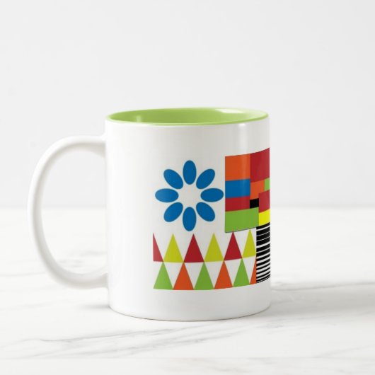Moderne Kunst - Zweitonklassik - Tasse (Links)