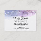 *~* moderne Kunstabstrakter Visitenkarte (Rückseite)