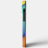 Moderne Kunstdesign-Falten der Farbe Case-Mate iPhone Hülle (Rückseite / Links)