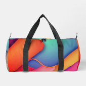 Moderne Kunstdesign-Falten der Farbe Duffle Bag (Rückseite)