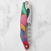 Moderne Kunstdesign-Falten der Farbe Kellnermesser (Rückseite)