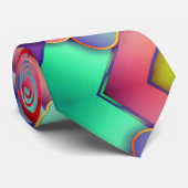 Moderne Kunstdesign-Falten der Farbe Krawatte (Gerollt)