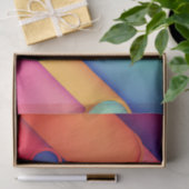 Moderne Kunstdesign-Falten der Farbe Seidenpapier (Geschenk)