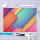 Moderne Kunstdesign-Falten der Farbe Seidenpapier (Handwerk)