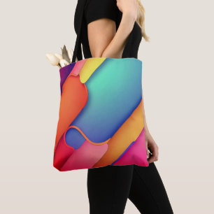 Moderne Kunstdesign-Falten der Farbe Tasche