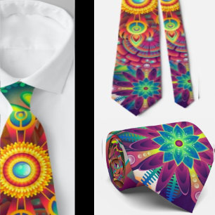Moderne Kunstfarben Indische Trauzeugen Neck Tie Krawatte