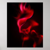 Moderne Kunstflamme Poster (Vorne)