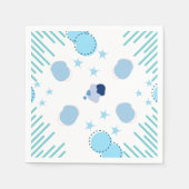 Moderne Kunstfusion Serviette (Vorderseite)