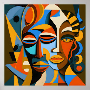 Moderne Kunstgalerie Poster