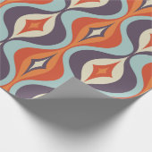 Moderne Kunstgeschichte Mitte des Jahrhunderts. Ab Geschenkpapier (Ecke)