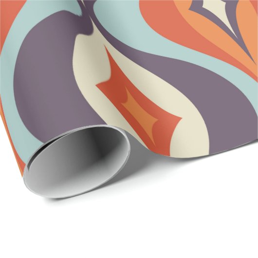 Moderne Kunstgeschichte Mitte des Jahrhunderts. Ab Geschenkpapier (Rolleneckpunkt)