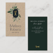 moderne Kunstharz Visitenkarte (Vorne/Hinten)