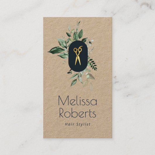 moderne Kunstharz Visitenkarte (Vorderseite)