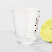 Moderne künstlerisch synchronisierte Schwimmer Gol Schnapsglas (Links)