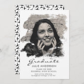 Moderne Künstlerische Brush Stroke Grad Ankündigun Ankündigung (Vorne/Hinten)