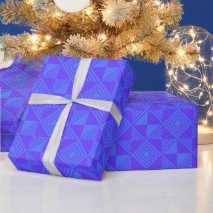 Moderne künstlerische Dekorationsmuschel zum Gebur Geschenkpapier