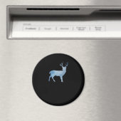 Moderne künstlerische Hirschgestaltung Magnet (In Situ (Geschirrspüler))
