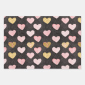 Moderne Künstlerische Papiertücher Geschenkpapier Set (Vorderseite 2)