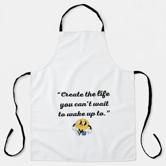 Moderne künstlerische Schürze (Vorderseite)