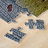 Moderne Kunstmalerei bunter Lilienbälle Blume Puzzle (Seite)